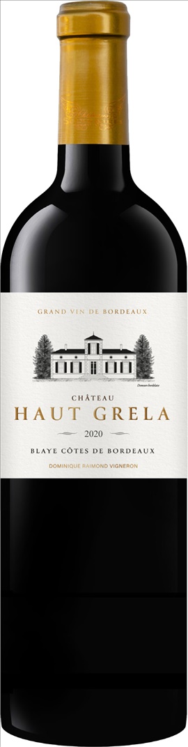 Chateau Haut Grela Blaye Côtes De Bordeaux 2020