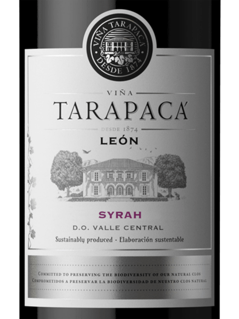 Tarapacá Leon de Tarapacá Syrah 2021