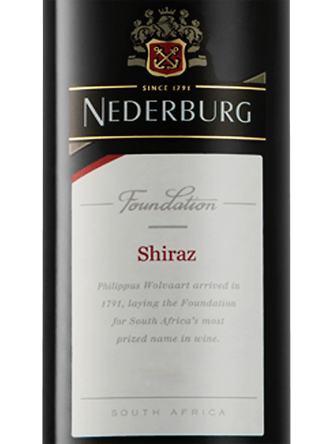 Nederburg Foundation Shiraz