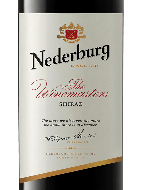 Nederburg The Winemaster's Shiraz