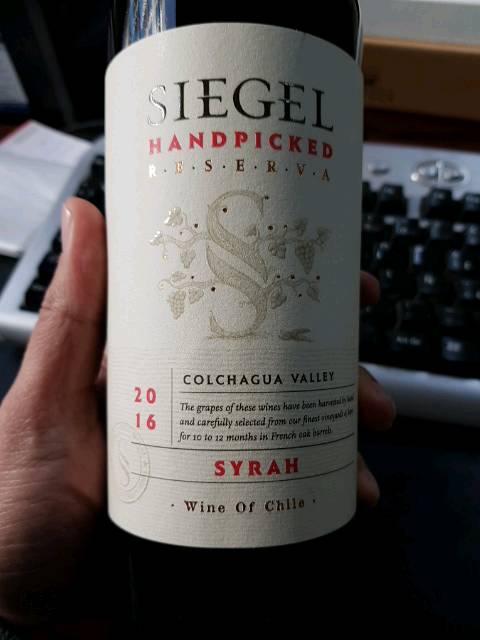 Siegel Hand Picked Reserva Syrah 2021