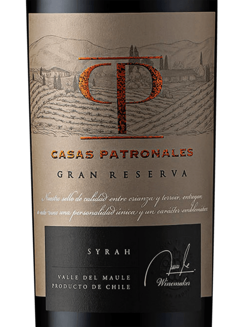 Casas Patronales Gran Reserva Syrah 2020