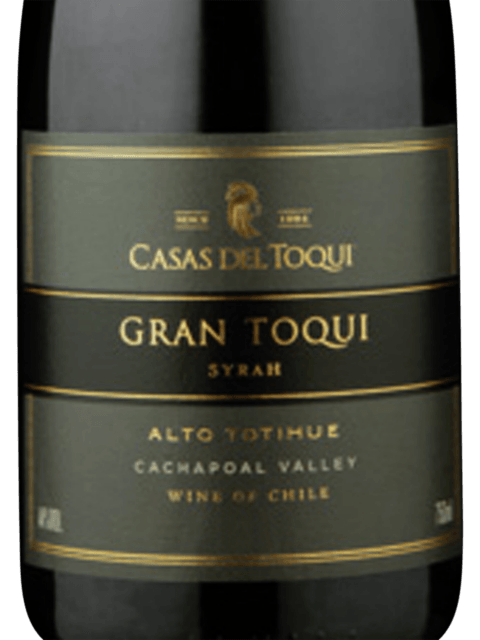 Viña Casas del Toqui Gran Toqui Syrah 2020