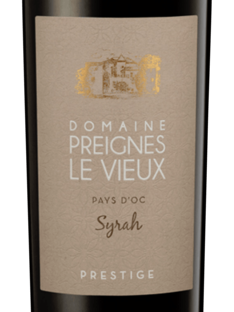 Domaine Preignes le Vieux - Maison Robert Vic Prestige Syrah 2020