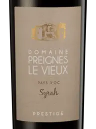 Domaine Preignes le Vieux - Maison Robert Vic Prestige Syrah 2020