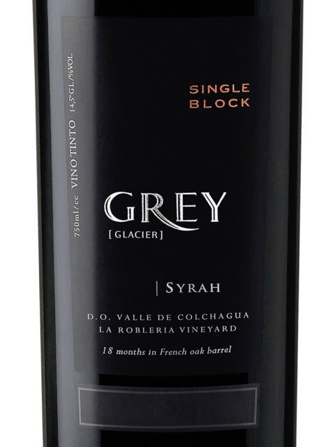 Ventisquero Grey (Glacier) Apalta Vineyard Single Block Syrah 2022