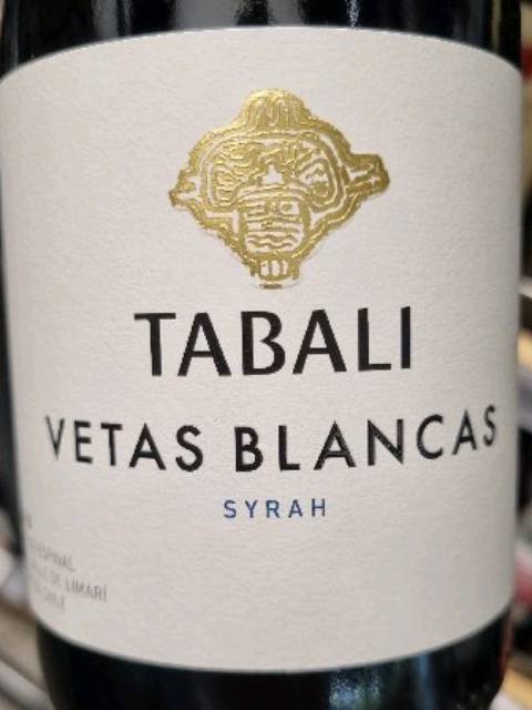 Tabali Vetas Blancas Syrah