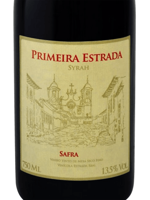 Vinicola Estrada Real Primeira Estrada Syrah