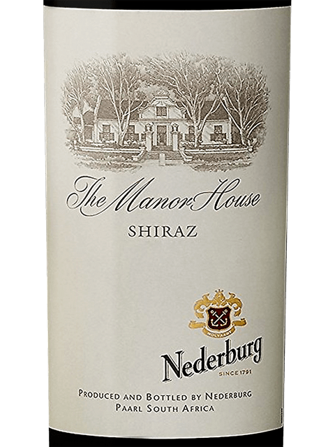 Nederburg Manor House Shiraz