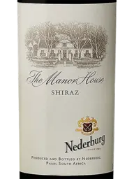 Nederburg Manor House Shiraz 2016