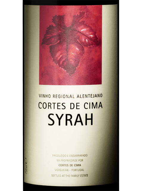 Cortes de Cima Syrah 2017