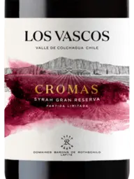 Los Vascos Cromas Syrah Gran Reserva 2020