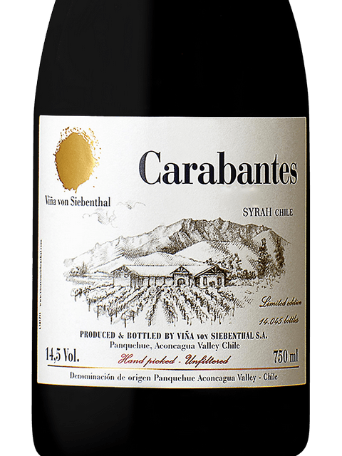 Von Siebenthal Carabantes Syrah