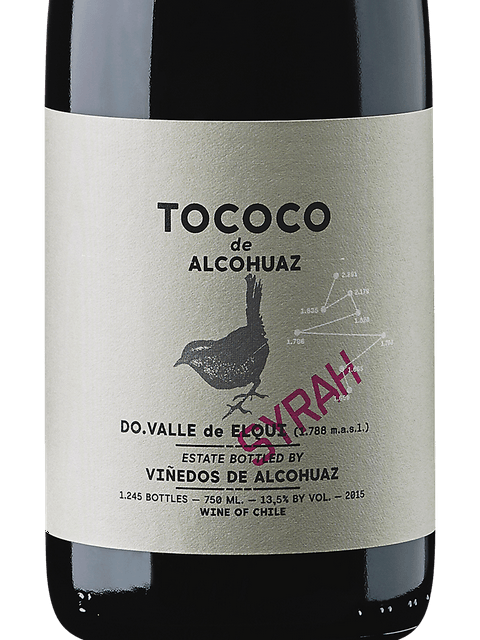 Viñedos de Alcohuaz Tococo de Alcohuaz Syrah 2019