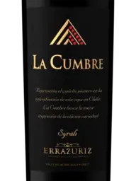 Errazuriz La Cumbre Syrah 2019