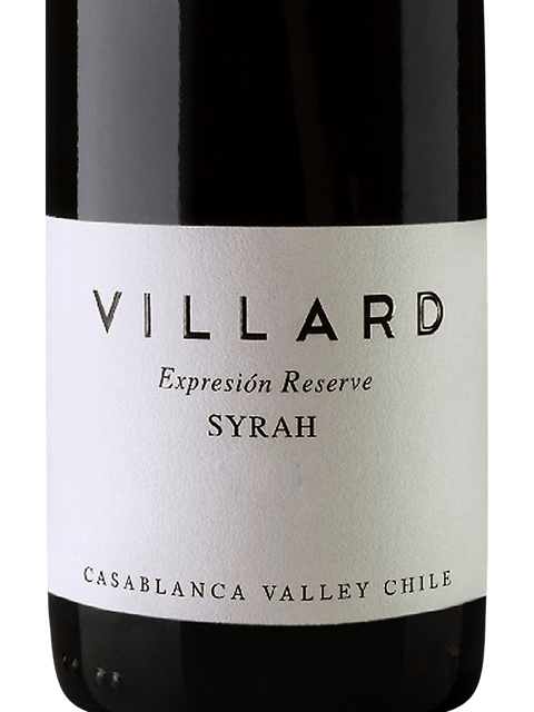 Villard Expresión Reserve Syrah 2012