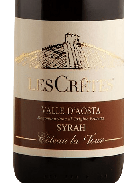 Les Crêtes Coteau la Tour Syrah 2016