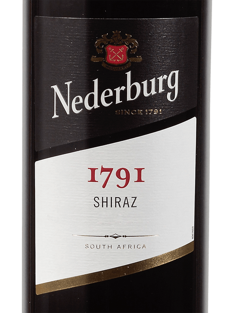 Nederburg 1791 Shiraz 2021