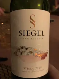 Siegel Gran Reserva Syrah 2021
