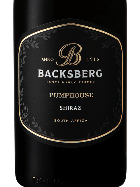 Backsberg Pumphouse Shiraz 2019