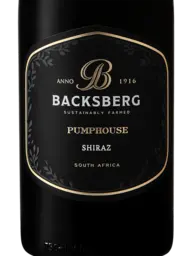 Backsberg Pumphouse Shiraz 2019