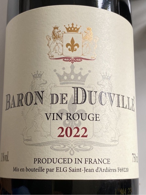 Moncigale Baron de Ducville 2022