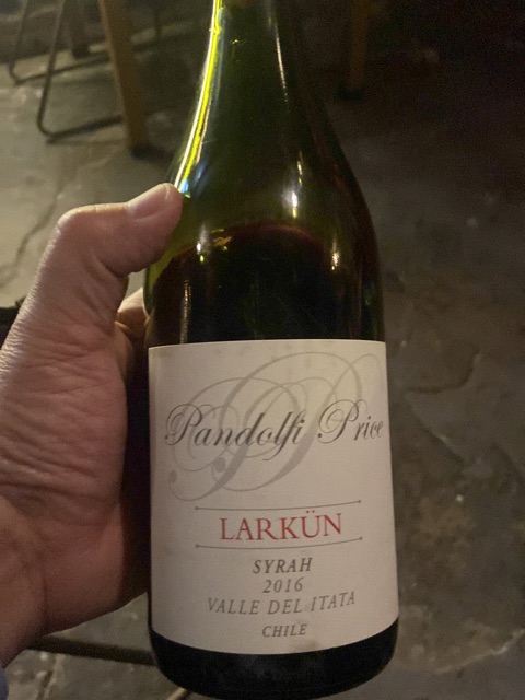 Pandolfi Price Larkün Syrah