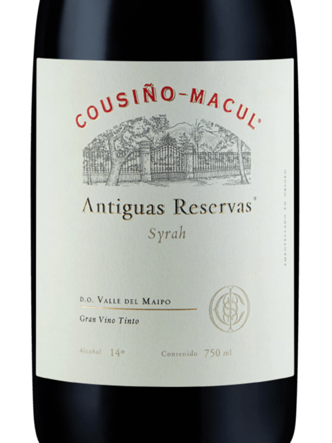 Cousiño-Macul Antiguas Reservas Syrah 2015