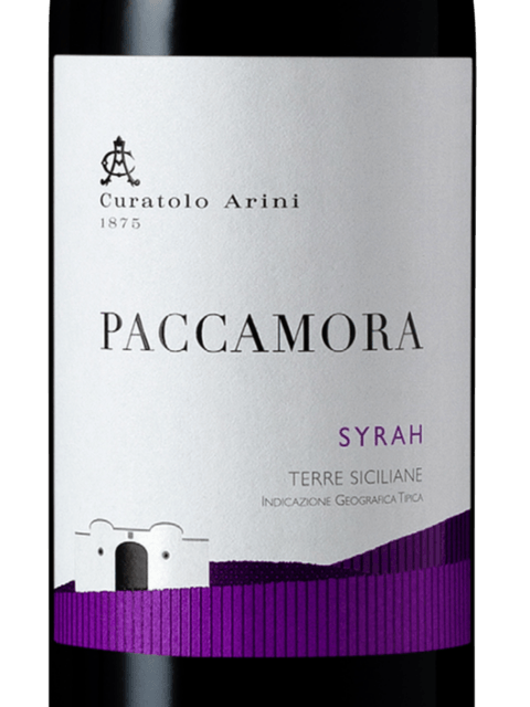 Curatolo Arini Paccamora Syrah