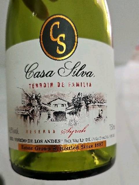 Casa Silva Terroir de Familia Reserva Syrah 2021