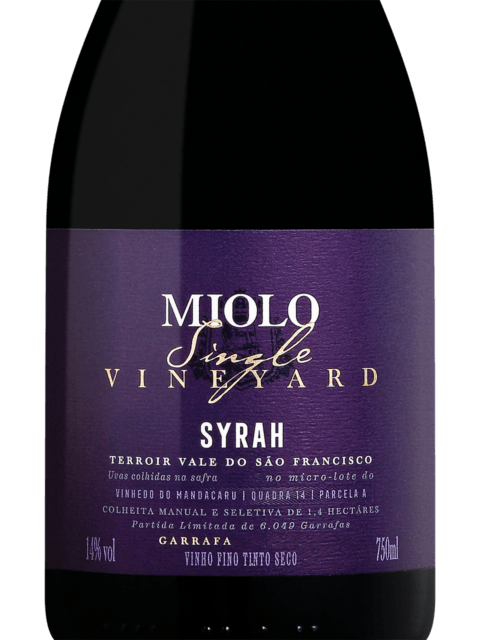 Miolo Single Vineyard Syrah 2022