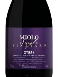 Miolo Single Vineyard Syrah 2022