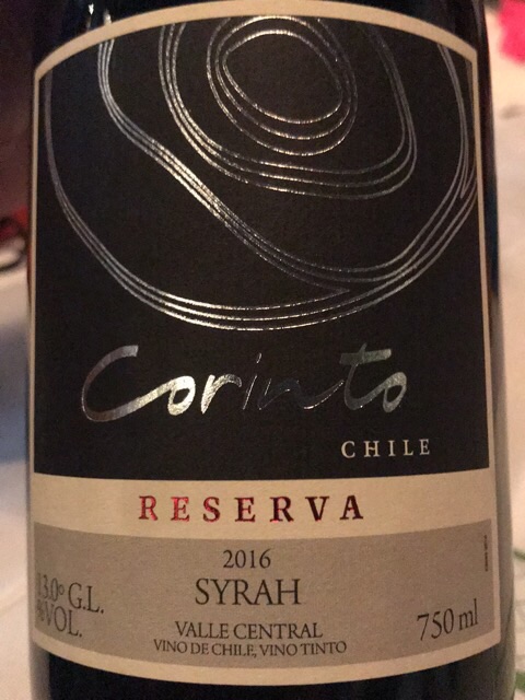 Corinto Reserva Syrah