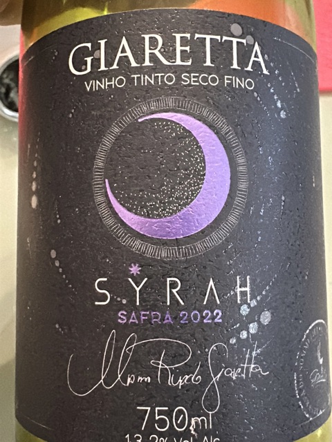 Giaretta Syrah 2022