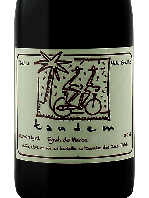 Domaine des Ouled Thaleb Tandem Syrah du Maroc 2021