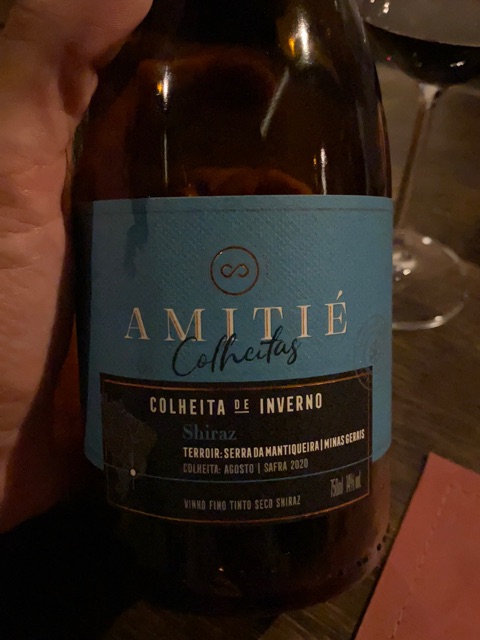 Amitié Espumantes e Vinhos Colheita de Inverno Shiraz