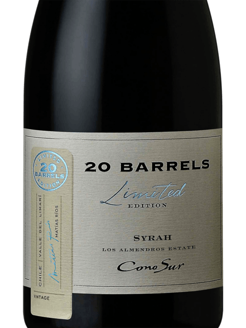 Cono Sur 20 Barrels Limited Edition Syrah 2017