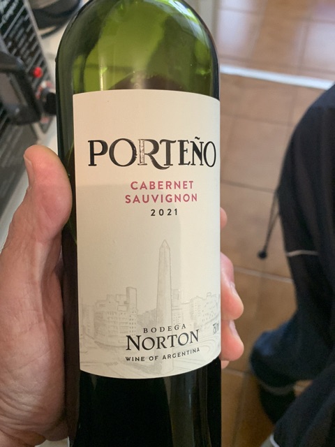 Bodega Norton Porteno Cabernet Sauvignon 2023