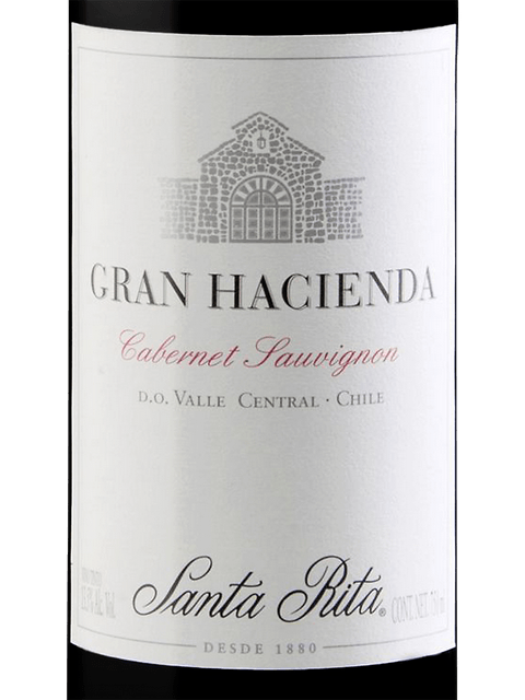 Santa Rita Gran Hacienda Cabernet Sauvignon 2019