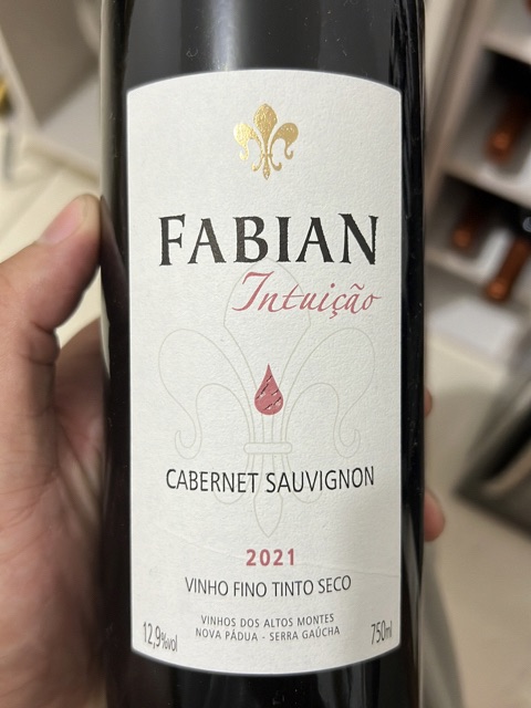 Fabian Intuição Cabernet Sauvignon 2021