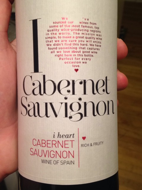 I Heart Cabernet Sauvignon