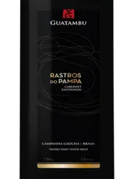 Vinícola Guatambu Rastros do Pampa Cabernet Sauvignon 2023