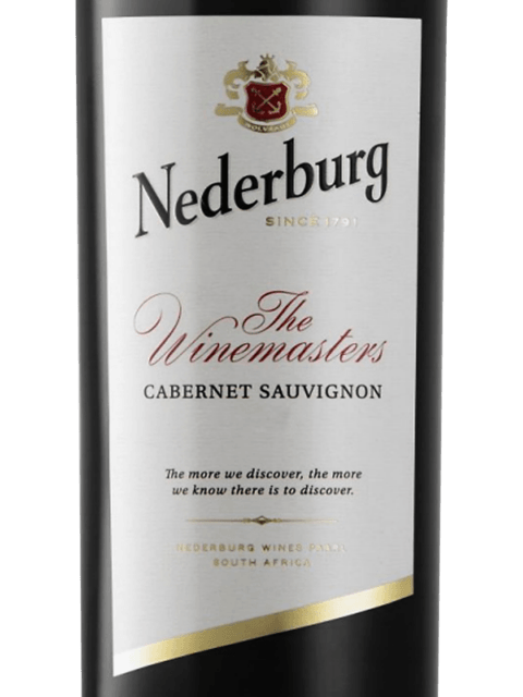 Nederburg The Winemaster's Cabernet Sauvignon 2019