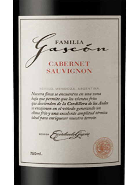 Escorihuela Gascón Familia Gascón Cabernet Sauvignon