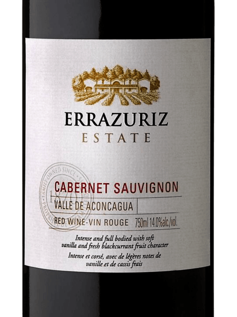 Errazuriz Estate Reserva Cabernet Sauvignon 2018