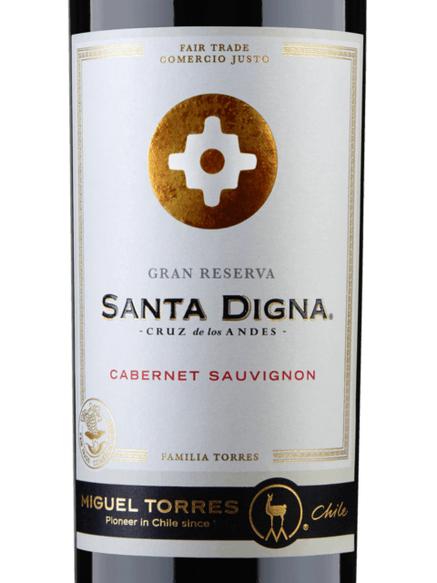 Miguel Torres Chile Santa Digna Gran Reserva Cabernet Sauvignon 2021