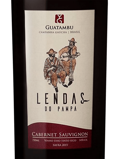 Vinícola Guatambu Lendas do Pampa Cabernet Sauvignon 2022