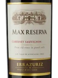 Errazuriz Max Reserva Cabernet Sauvignon 2019
