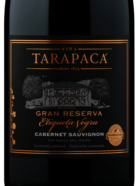 Tarapacá Gran Reserva Etiqueta Negra Cabernet Sauvignon 2020