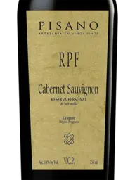 Pisano RPF Cabernet Sauvignon 2018